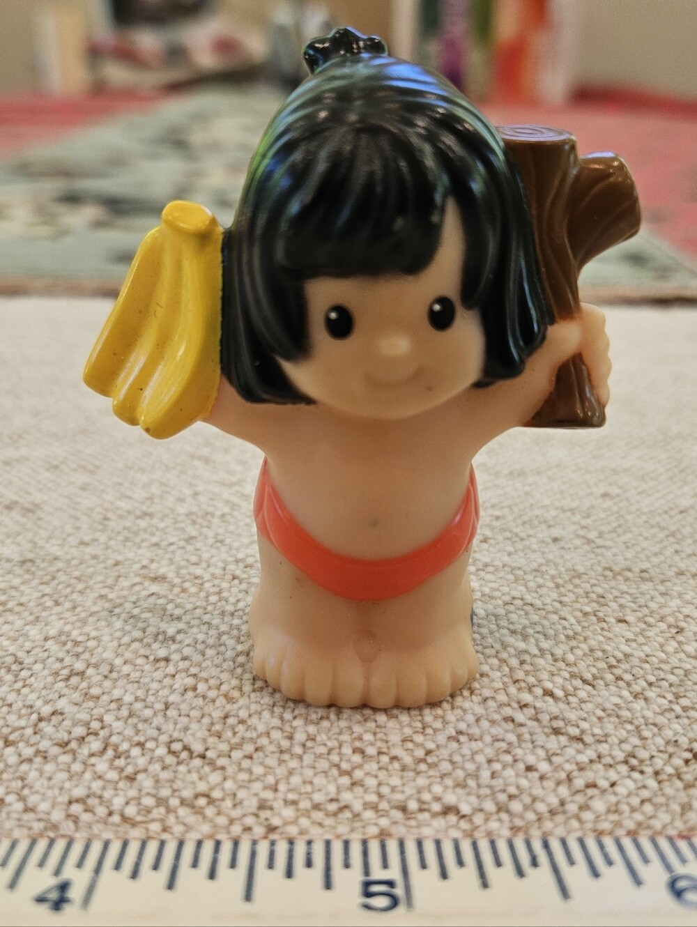 Fisher-Price Little People Figure Mowgli from Disney's The Jungle Book RARE